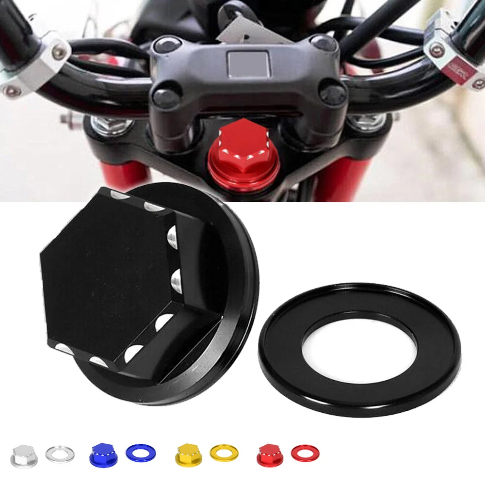 

Крышка гайки рулевого стержня мотоцикла + аксессуары для стиральной машины, совместимые с HONDA MONKEY 125 GROM MSX125SF 2017-2023 CT125 DAX125