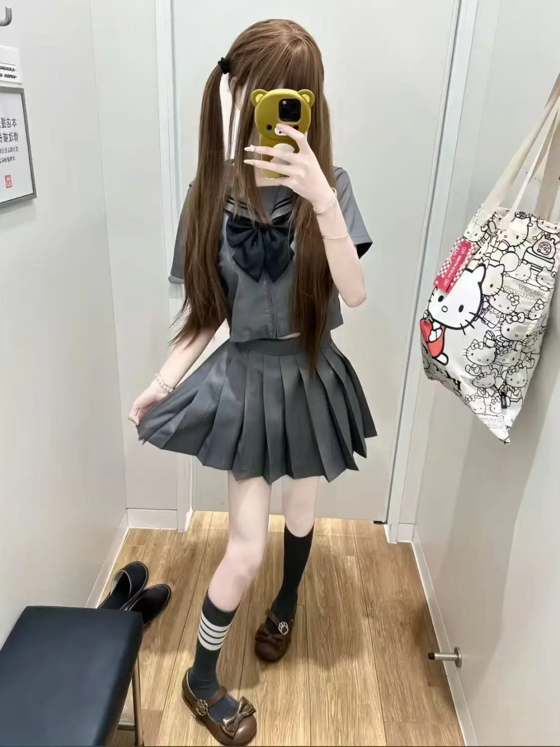 

Аутентичный JK orm ay, ортообразный матросский костюм с двумя книгами, милый комплект для девочек, базовый комплект, простой дизайн, женский модный комплект