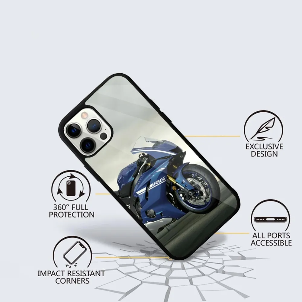 Sport Y-Yamahaes-S Cool Motorrad Phone Case For iPhone 16,15,14,13,12,11,Plus,Pro,Max Mini Magsafe Magnetic Wireless Charging