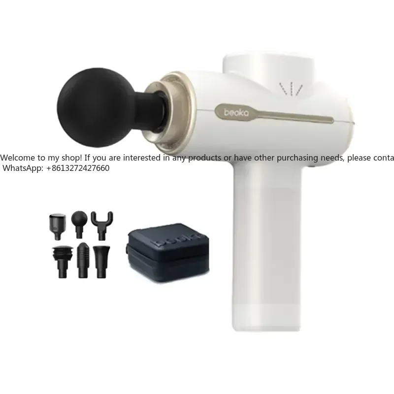 Portable Body Muscle Heated Variable Amplitude Massage Attachment Deep Tissue Massage 6 Head Hot and Cold