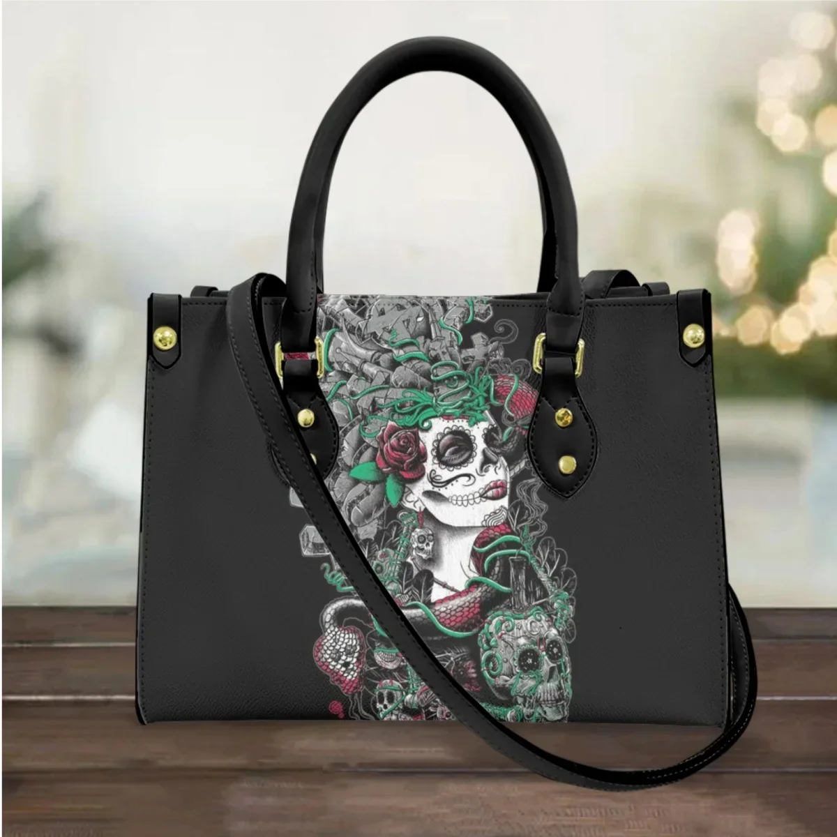 

Handbags Women Dead Of Skull Girl Luxury Leather Shoulder Sac Casual Clutch Small Top-handle Totes Bags Woman Cross Body Bolsas