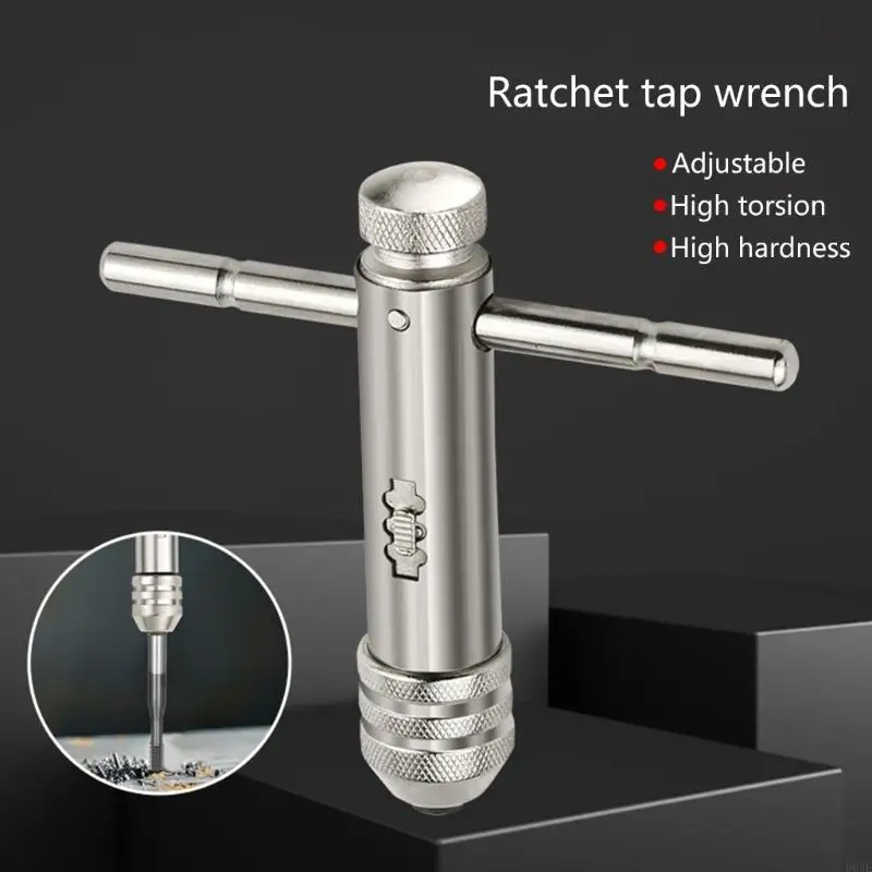 964E Ratchet Tap Wrench Offer Durability For Efficient Tooling Metalworking Repairs