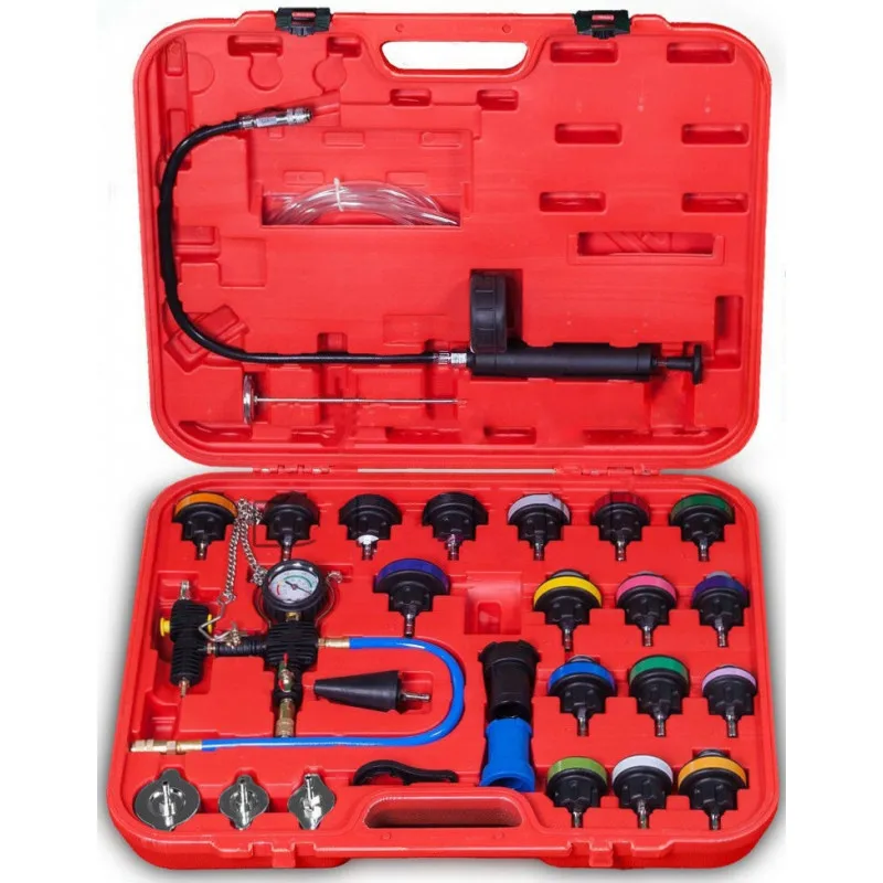 Kit 26pcs Radiator Refrigeration System Tester