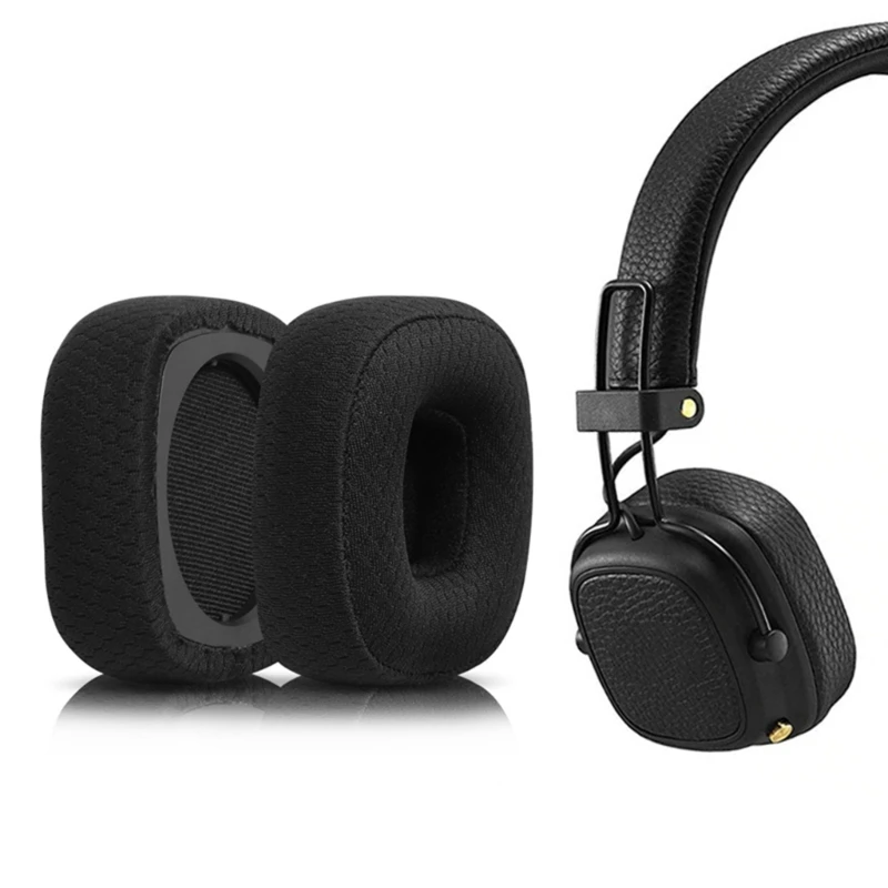 Durable Mesh Ear Pads Ear CushionFor Marshall Major III IV Headphone Earpads Headphone Sleeves Mesh Fabric/Ice Cloth Ear Pads