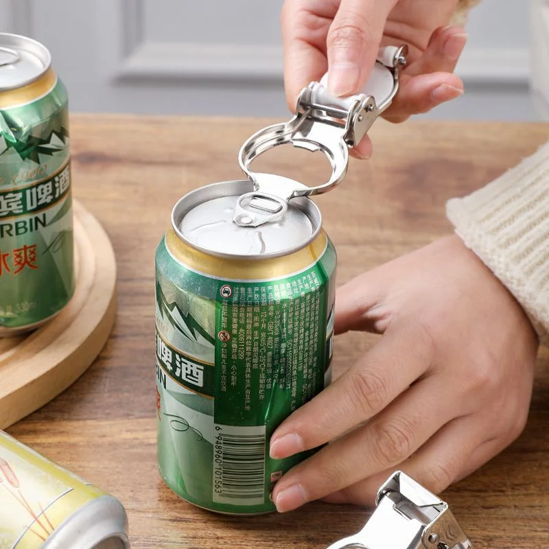 

1/2/4pcs Multifunctional Bottle Opener With Sealed Lid Stainless Steel Labor-Saving Beer Opening Tool Kitchen Accessories