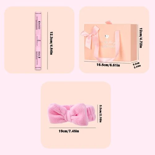 Imagen 2 del producto Adhesivo y Sellador para Extensiones de Pestañas, Pegamento de Larga Duración 2 en 1, Pegamento Individual para Pestañas, Uso DIY en Casa, Herramienta de Maquillaje