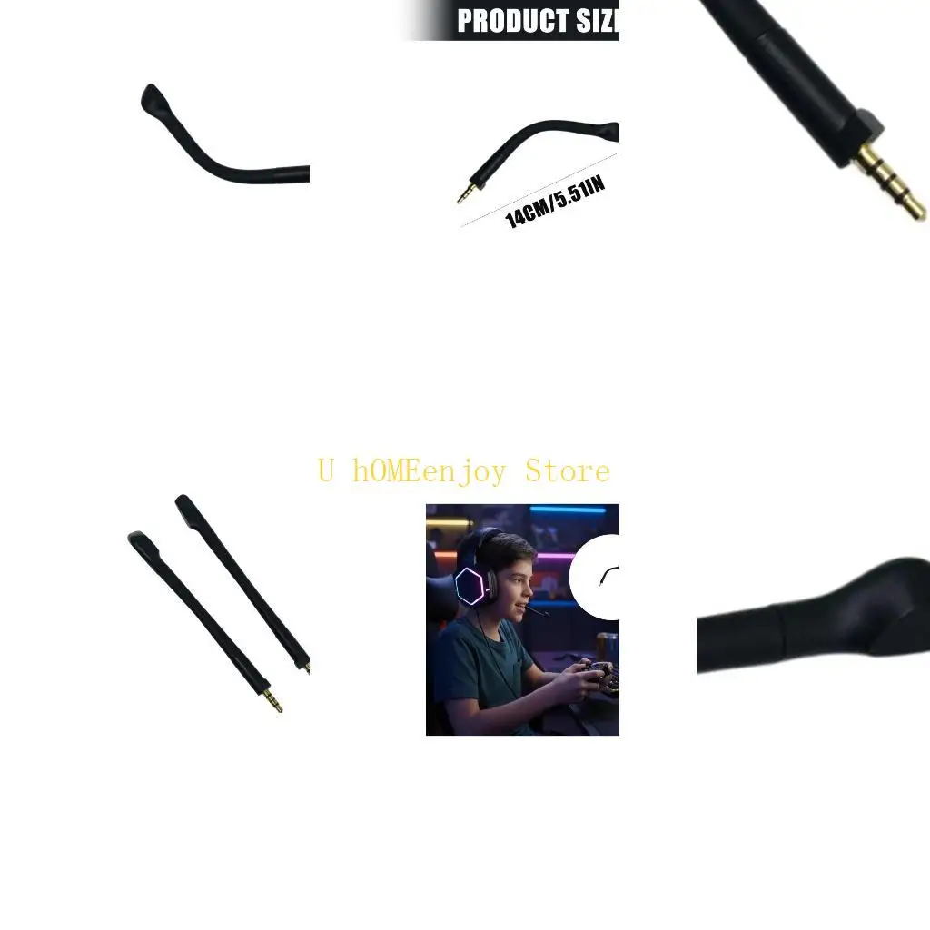 ميكروفون ألعاب بديل B0KF مقاس 3.5 مم لميكروفونات ROG /ROG Origin فقط