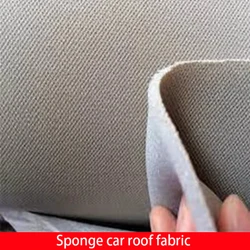 Auto Ceiling Material Roof Lining Fabric with Sponge for Car Automotive Upholstery Interior Ceiling Fabrics Headliner Material