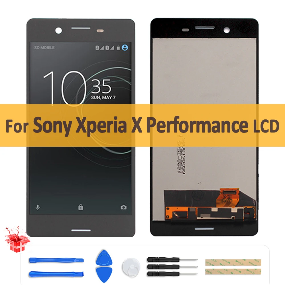 

ЖК-дисплей 5,0 "для Sony Xperia X Performance, ЖК-дисплей с сенсорным экраном и дигитайзером в сборе для Sony Xperia XP F8131 F8132, оригинал