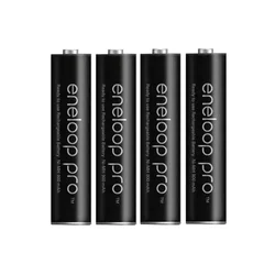 2-4pce Eneloop Pro AA high capacity NiMH battery  3hcca rechargeable battery low self discharge  4hcca