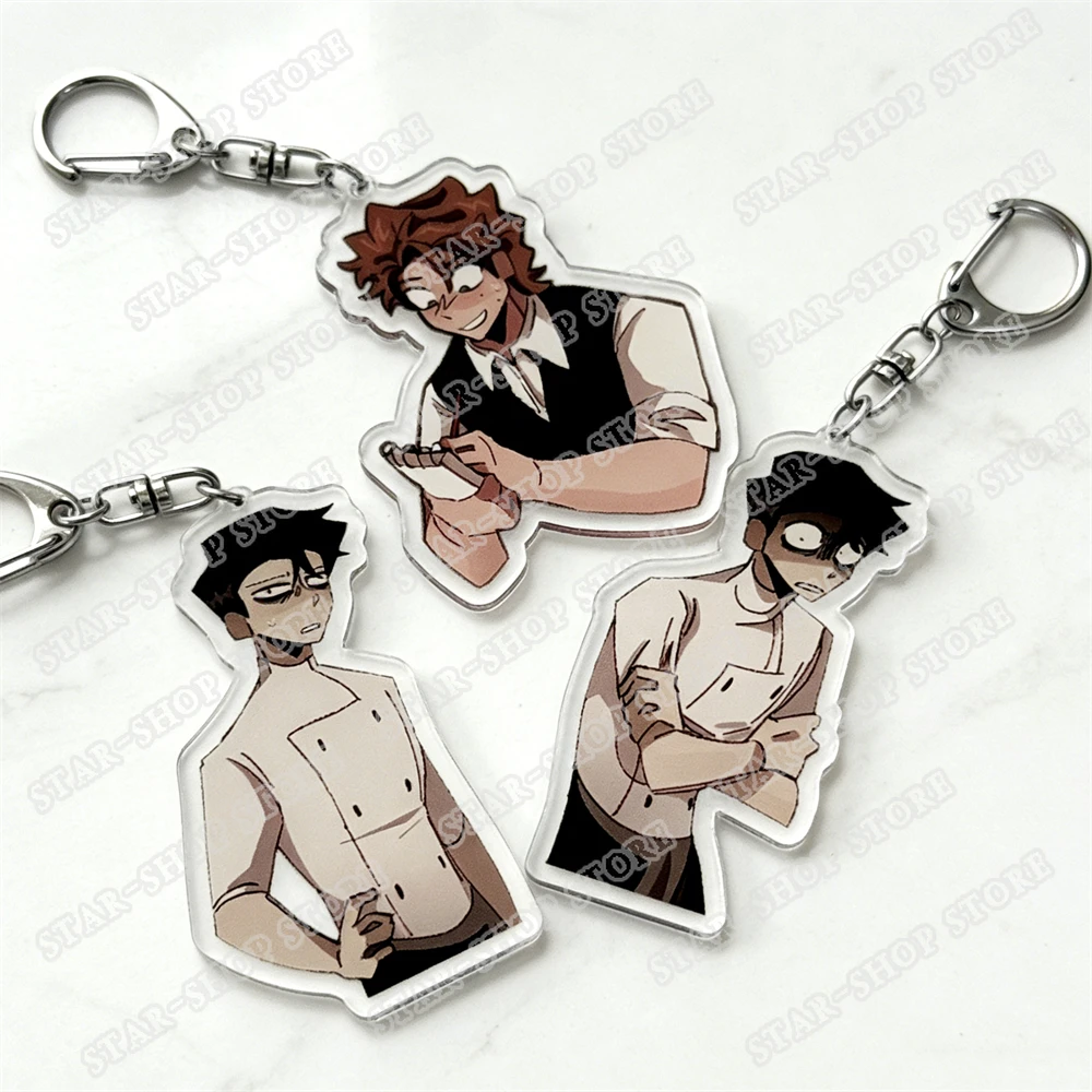 Dead Plate Game Keychains for Accessories Bag Vincent Charbonneau Rody Lamoree Keyrings Jewelry Fans Friends Gaming Gamer Gifts