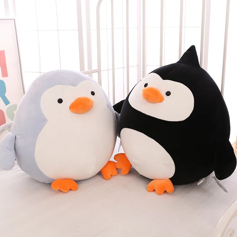 Pacify Penguin Dolls Cartoon Plush Toys Large Size Animals Stuffed Dolls Pillow Cushion Creative QQ Doll Children Birthday Gifts