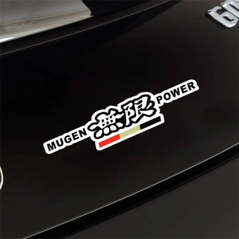 MUGEN Stickers Suitable for Honda Fit Civic Type RR City Cr z Legend Odyssey Stepwgn Vezel Car Door Handles Windows Motorcycle