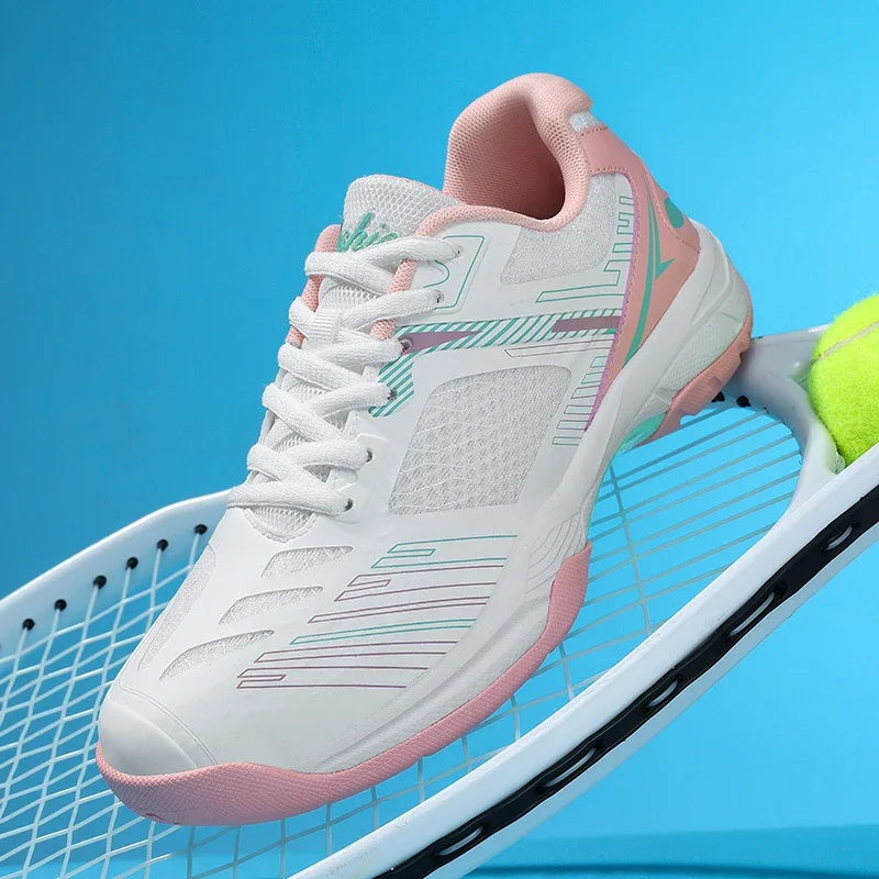 

Уличная обувь для бадминтона, женские противоскользящие дышащие кроссовки для женщин, износостойкая модная повседневная спортивная женская обувь