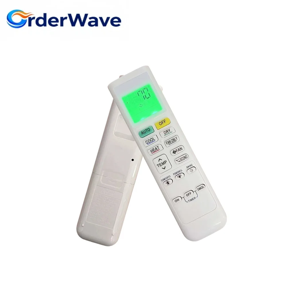 Nuevo Control Remoto para Daikin A/C ARC480A1 ARC480A6 ARC480A7 ARC480A8 ARC480A9 ARC480A10 ARC480A11 con Retroiluminación (Fahrenheit)