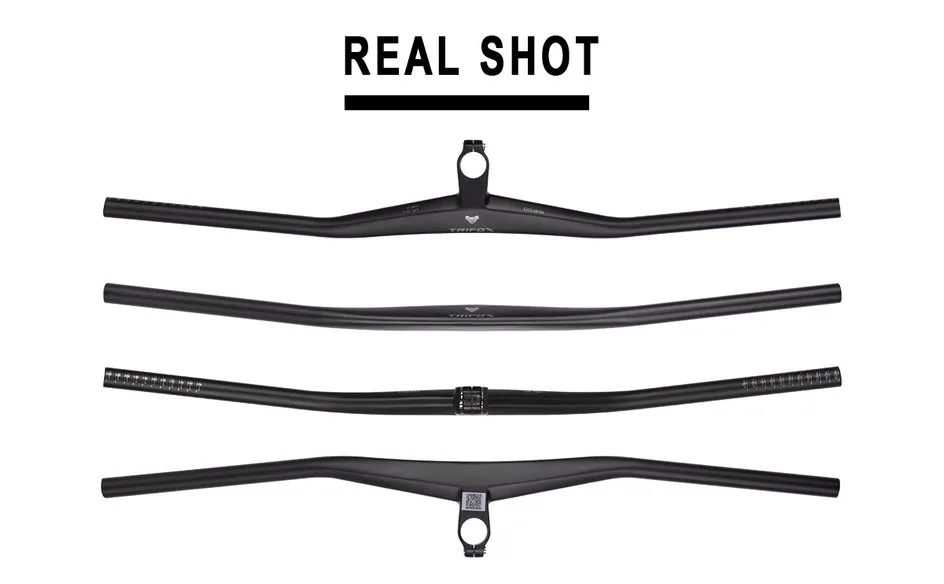 TRIFOX Carbon MTB Lenker Riser -2 Grad einförmiger integrierter UD Matte Downhill XC Mountainbike Lenker 40/50/60/70 mm – Detail 14