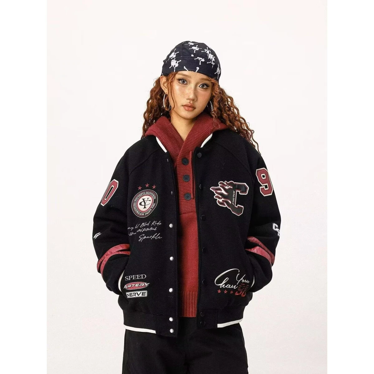 Chaqueta Hoada para Hombre, Primavera-Otoño 2024, Estilo Urbano, Estilo Hong Kong, Tendencia Urbana, Versión Coreana Harajuku