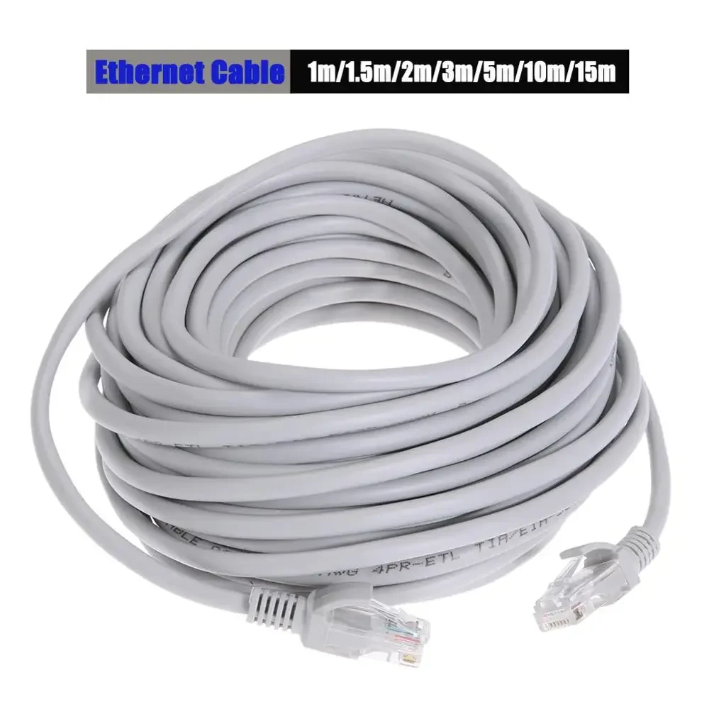 Hochgeschwindigkeits-Ethernet Cat5 RJ45 LAN-Netzwerkkabel für Computer-Router, 1 m/1,5 m/2 m/3 m/5 m/10 m
