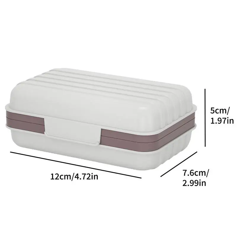 Soap Holder Soap Bar Dish Holder Box With Lid Soap Holders Travel Case Soap Container For Traveling Soap Dishes For Bar Soap