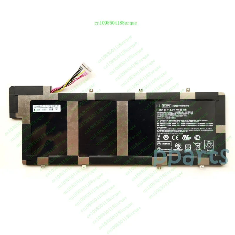 

Новый оригинальный аккумулятор SL04XL для HP Envy Spectre 14-3000ea HSTNN-IB3J 665054-171%100, тест