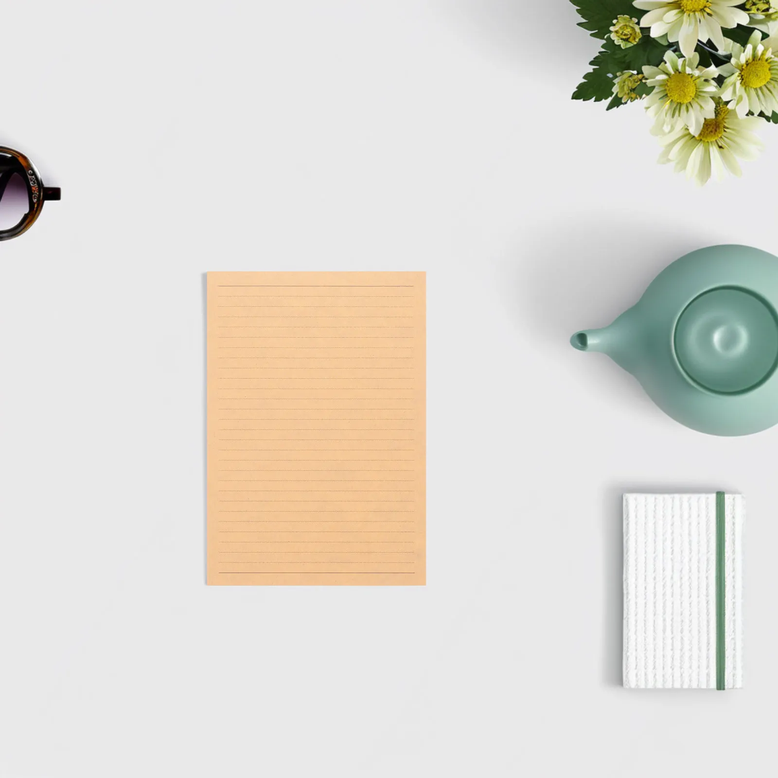 

100 шт. винтажной крафтовой бумаги для писем, ретро-бумага в линейку, набор канцелярских принадлежностей для приглашений, заметок, скетчей и художественных работ