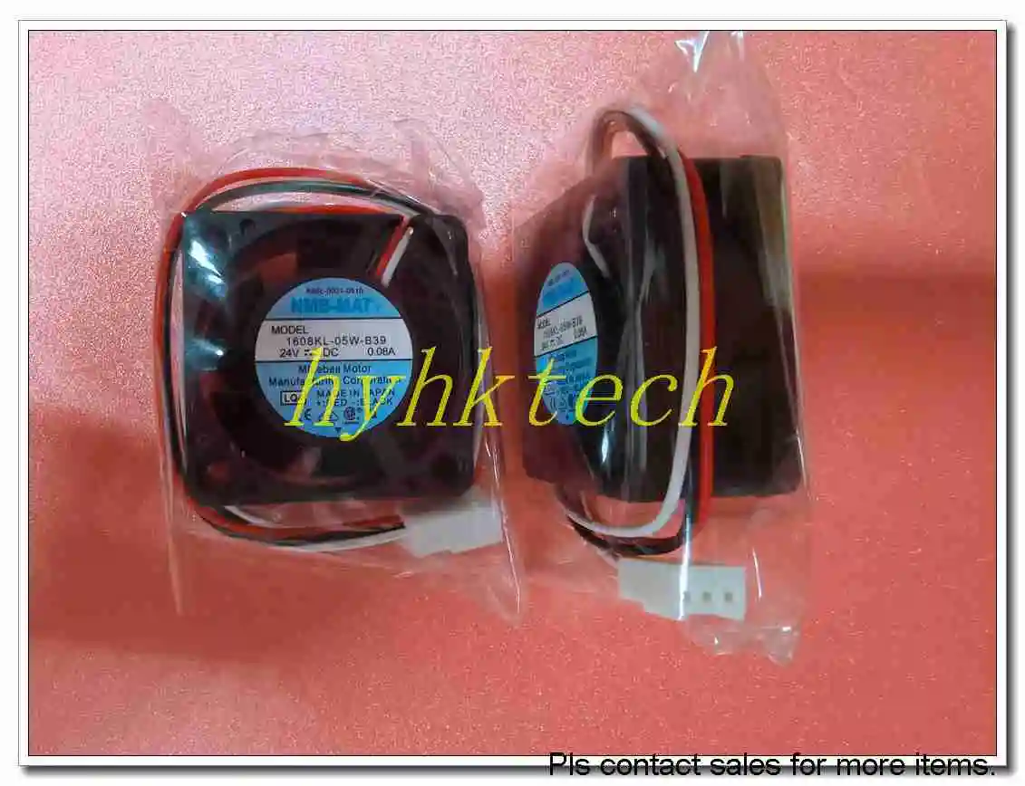 مروحة جديدة أصلية 1608KL-05W-B39 LQ4 0.08A 24 فولت مروحة تبريد محرك Fanu c ، جاهزة للشحن