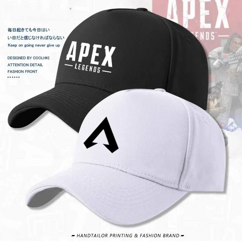 

Регулируемые бейсболки Apex Legends с игровым покрытием для подростков, мальчиков и девочек и повседневные кепки трендовые