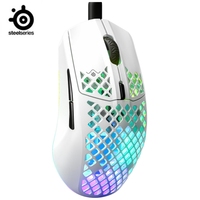SteelSeries Aerox 3 - Holey RGB Gaming Mouse - Ultra-lightweight Water Resistant Design - 8,500 DPI TrueMove Core Optical Sensor