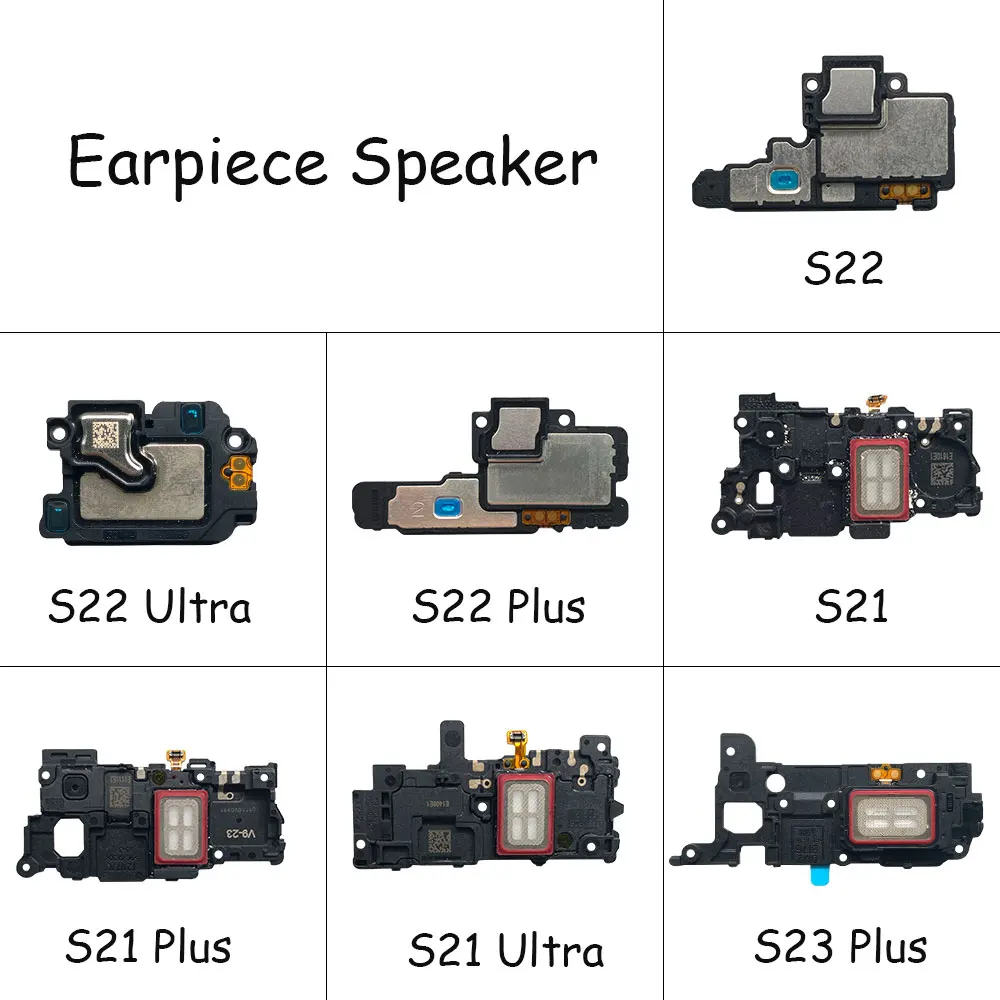 Ear Speaker For Samsung S21 S22 S23 Plus Ultra S23+ S21ultra Note 20 Ultra A52 4G A72 Earpiece Earspeaker Flex Cable