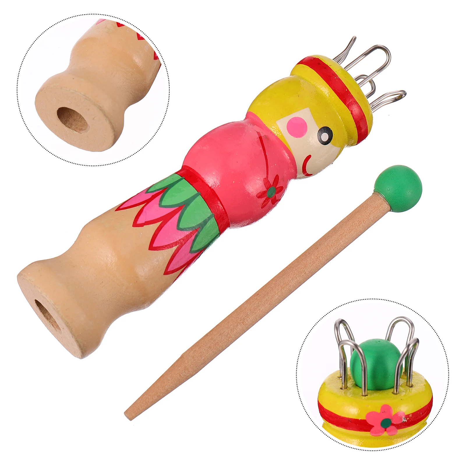 Knitting Tools Knitter Yarn Weaving Plaything Winding Machine Loom Wooden Sewing Baby