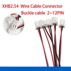 5PCS/LOT  JST XHB2.54 XH2.54mm XH 2.54mm Wire Cable Connector Buckle cable 2/3/4/5/6/7/8/9/10/11/12PIN 10/15/20cm 26AWG