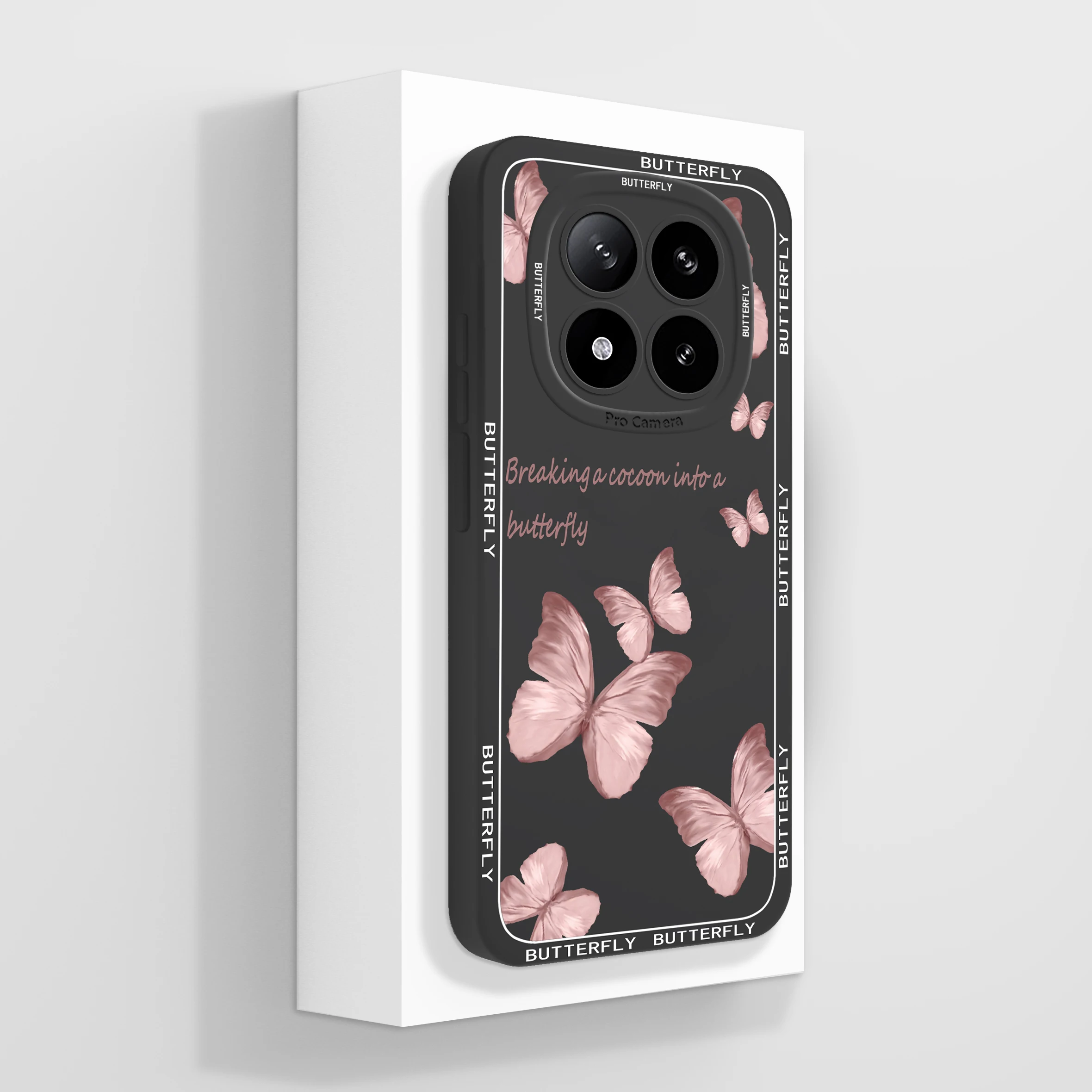 For Redmi Note 14 Pro Plus China 5G Case Pretty Flower Silicone Soft Protective Back Cover For RedmiNote14ProPlus China 5G Funda