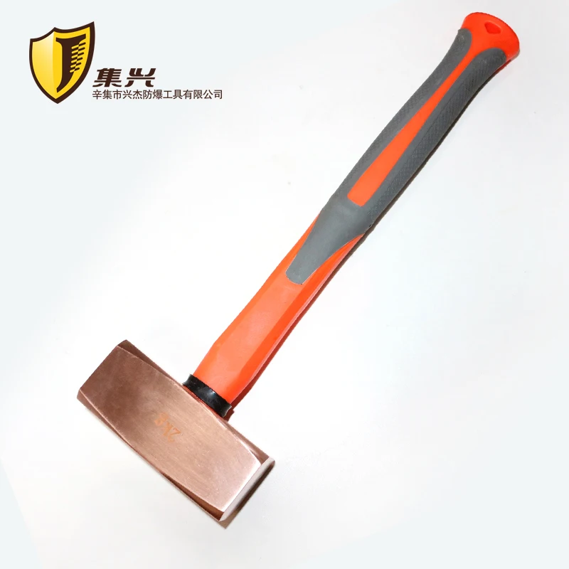 1kg,Red Copper German octagonal hammer , Explosion-proof hammer