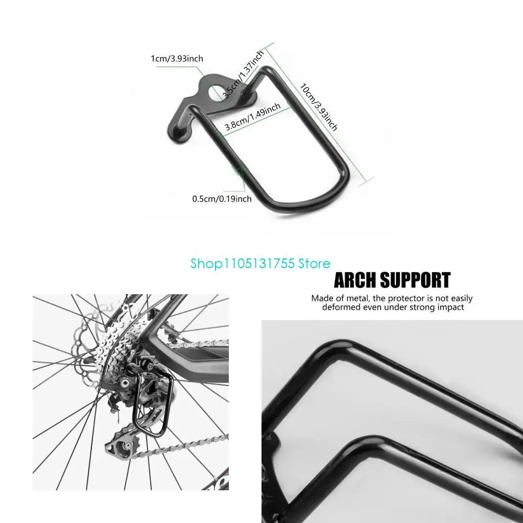

Enhancing Bike Gears Safety Cycling Rear Universals Derailleurs Protectors Easyly Install Bike Accessory,New Year Gift