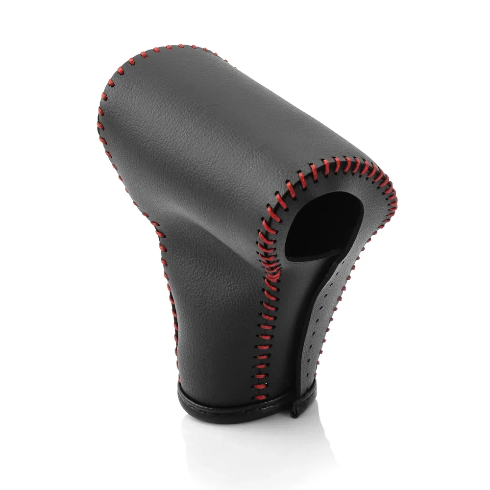 Car PU Leather Carbon Fiber Gear Shift Knob Cover for Honda Crv CR-V 2017 2018 2019 2020 2021 2022 Interior Accessories