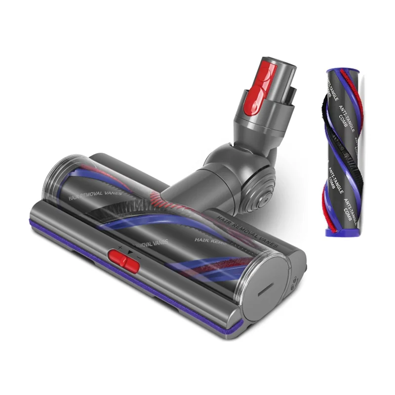 

A61I High Torque Suction Floor Brush Head For Dyson V7 V8 V10 V11 V15 Vacuum Attachments Anti-Tangle Deep Clean For Carpets