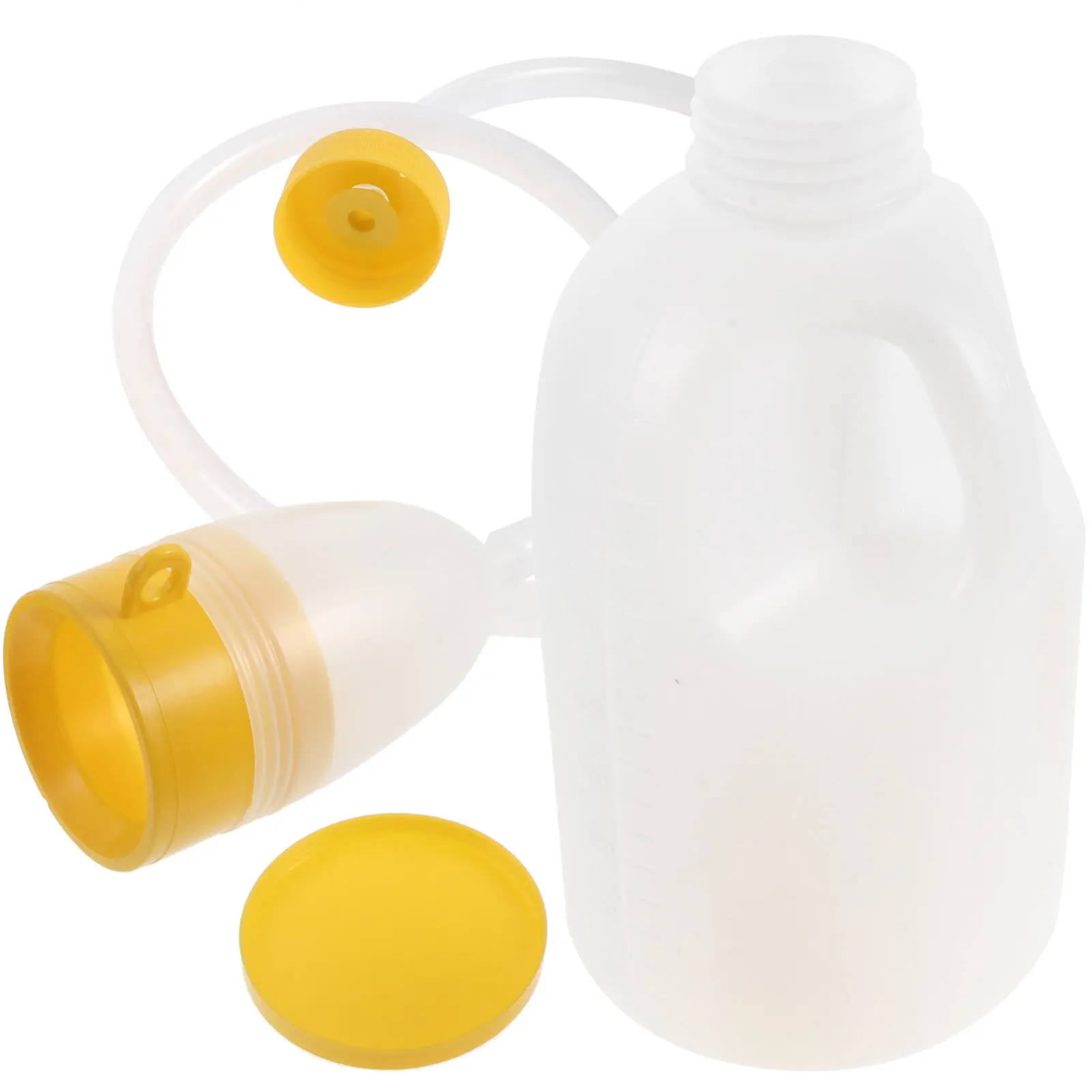 

1Pcs 1700Ml Portable Urinal with Handle and Tube Reusable Bedside Outdoor Camping Car Travel Urine Bottle for Men Hospital Home