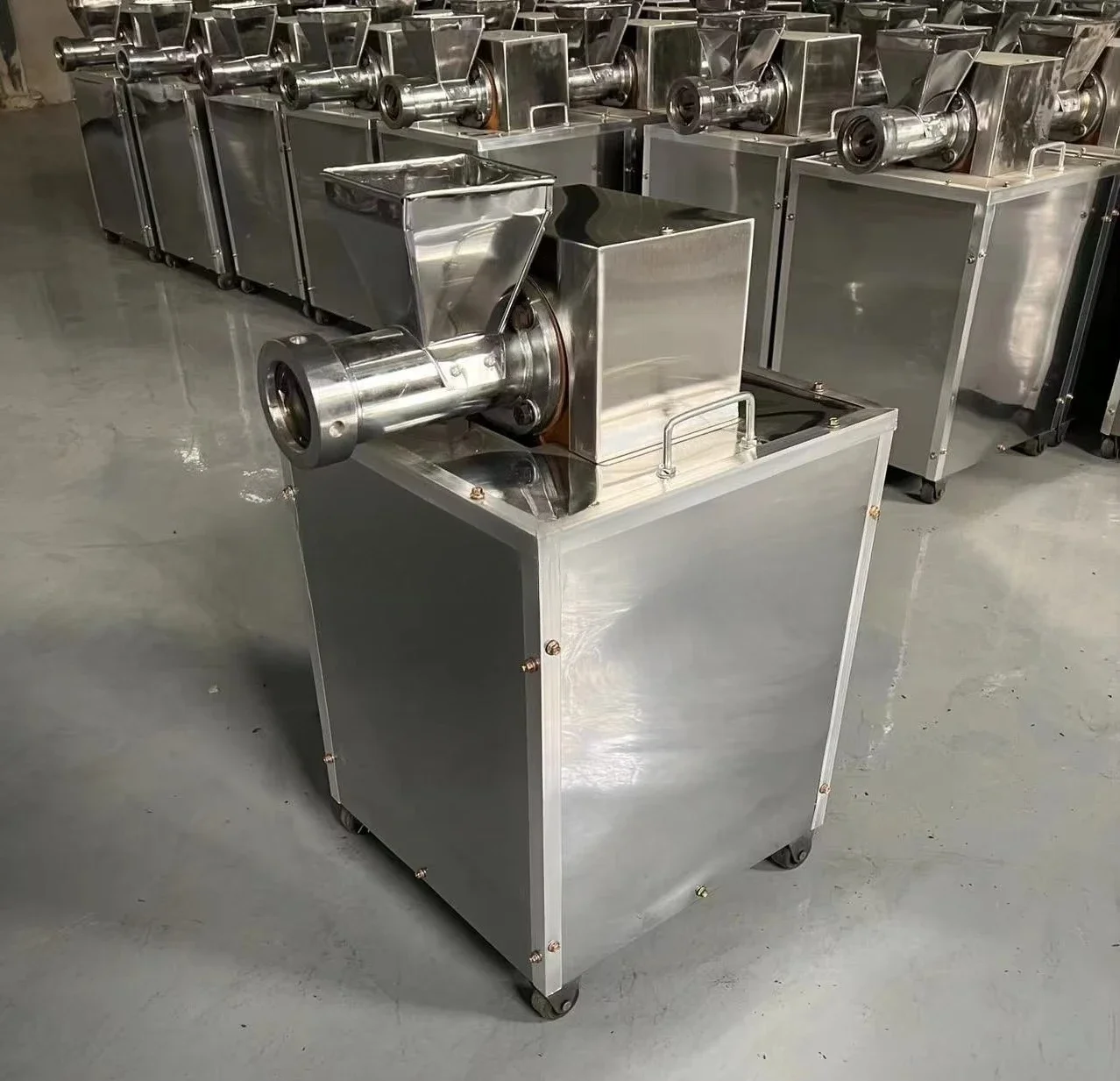 Efficient 100kg/h Automatic Noodle Machine Fresh Macaroni Noodle Machine