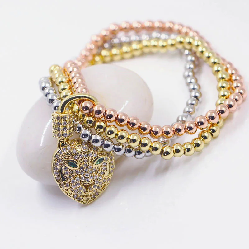 الموضة الكلاسيكية الفولاذ المقاوم للصدأ الخرز سوار الصليب/نجمة/القلب ورقة كليب 4 مللي متر مطرز تشيكوسلوفاكيا سلسلة معدنية للنساء الرجال مجوهرات هدايا