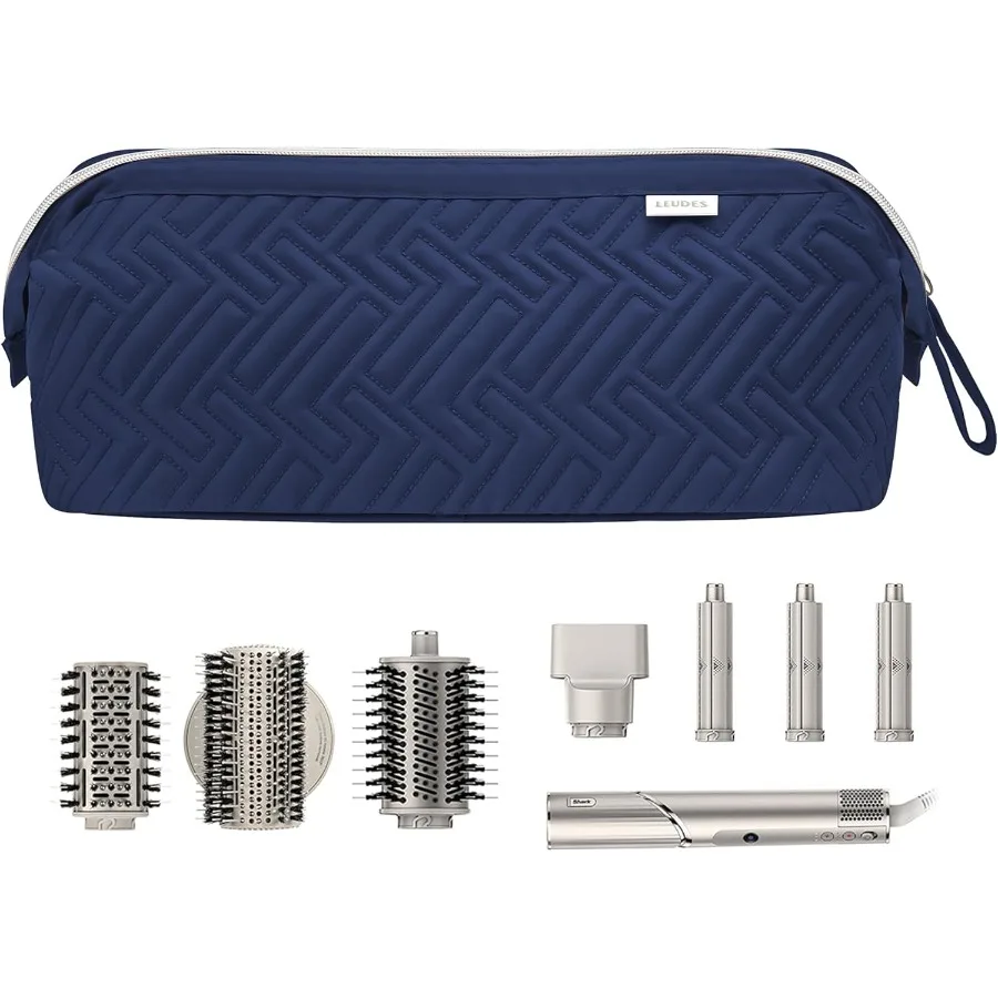 Portable and Waterproof Travel Bag for Hair Tools: Ideal Organizer for Shark Flexstyle Air Wrap Dryer Flat Iron and Curling Iro