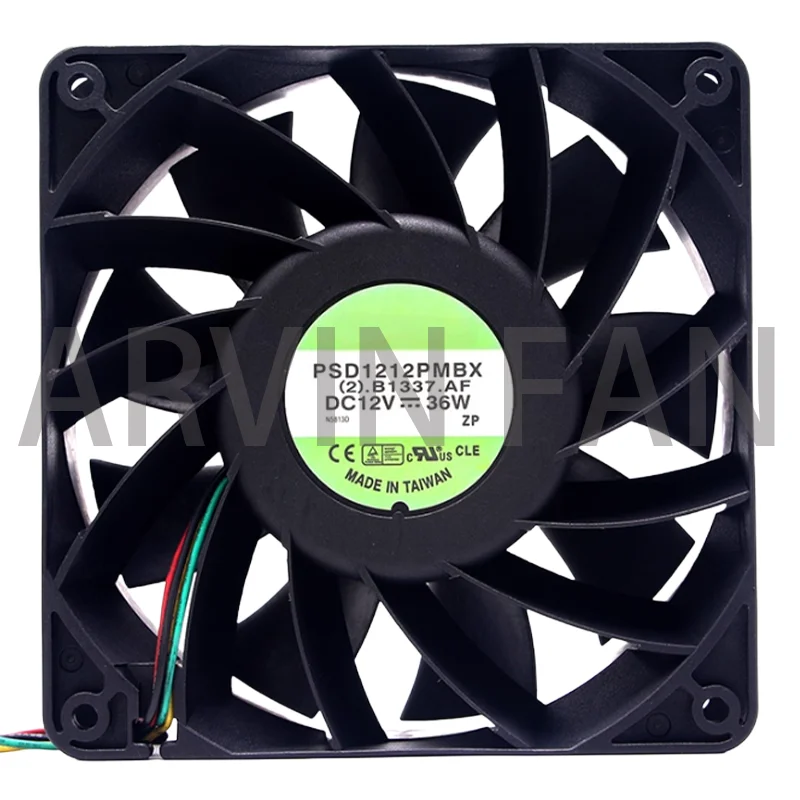 

PSD1212PMBX 12038 12CM 12V 36W Case Violent Industrial Fan
