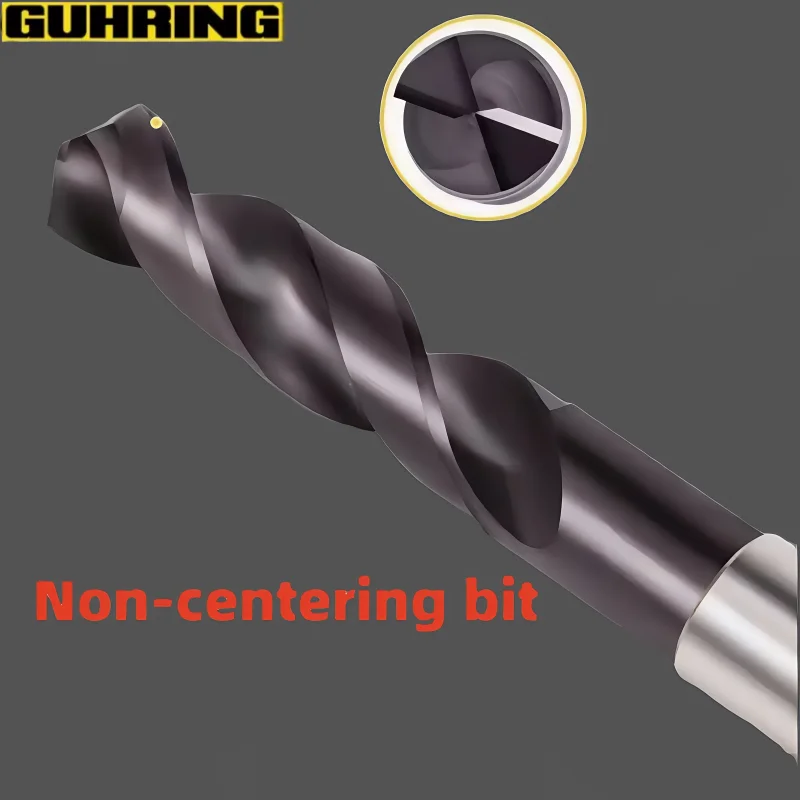GUHRING 6005 HSSE-PM GU500 PM 3D Drill Bit Stiffener Shank 0.8-10mm Powder Steel Alloy for 0.8 1 1.05 1.35 2 2.65 3 4 5 6 7 8 9