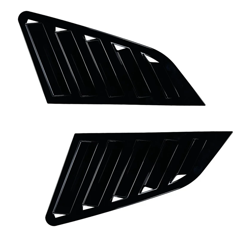 Super Sale Rear Triangle Window Shade Spoiler for AUDI A3 S3 8Y 2021-2025 Rear Window Louvers Cover Trim Accessories