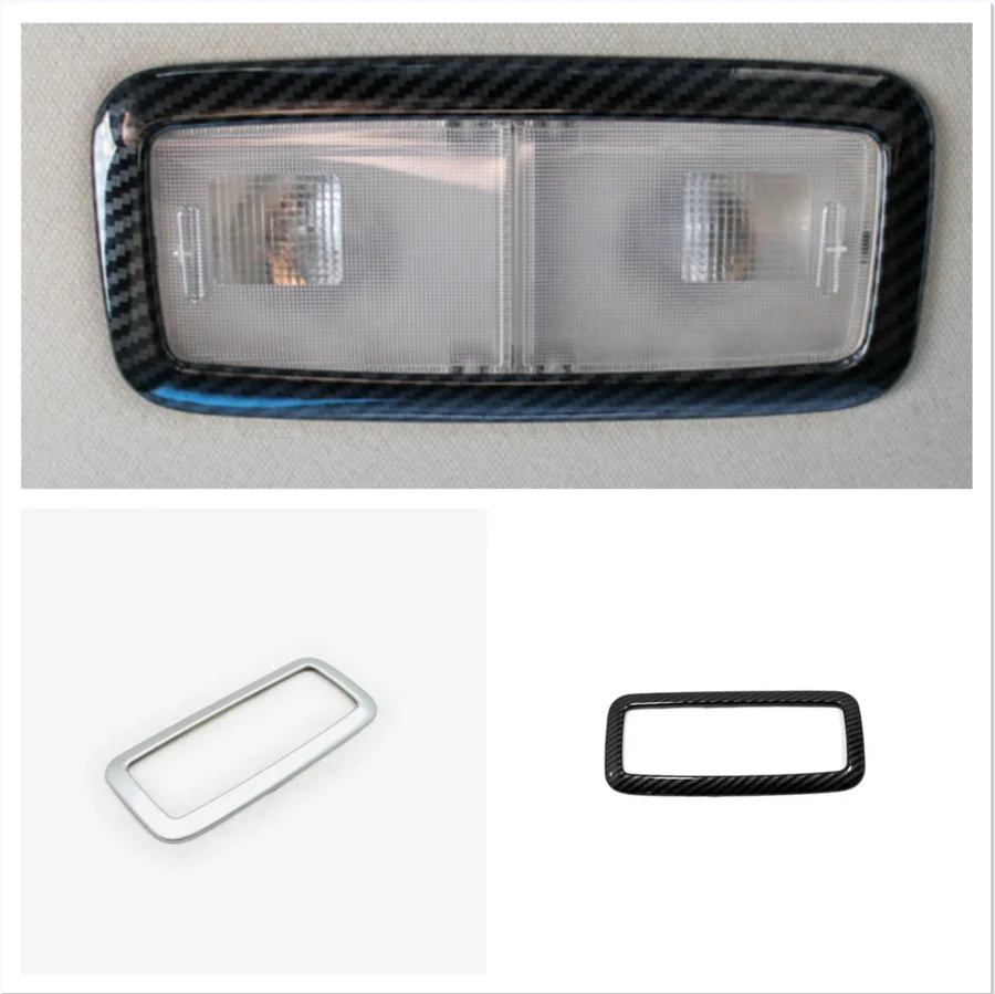 

For Toyota Corolla E210 2019-2021 Interior Accessories Car Rear Roof Reading Lamps Lights Frame Decoration Cover Trim ABS