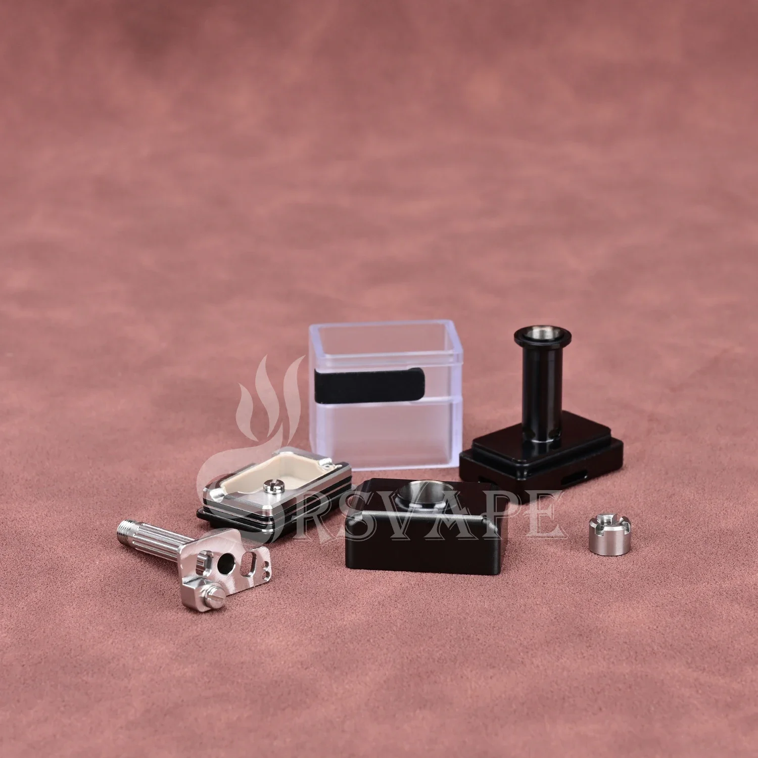 WOLFCOOLVAPE Ghost Style Boro RBTA - 4.2ml, 8 Air Pins, 316SS