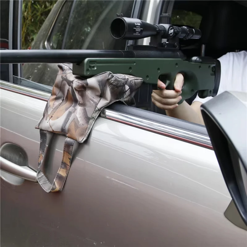 Shooting Support Sandbag Lens Window Pillow for Photographic Front Rear Rifle Target Rest Bag Unfilled Car Special Sandbag Pad