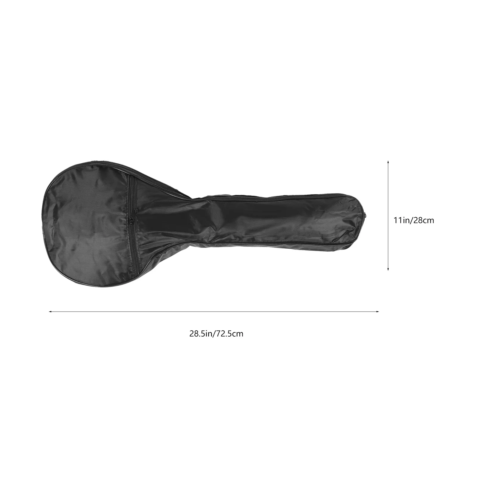 1 Set wasserdichte Mandoline-Tragetasche, Oxford-Stoff, tragbare Instrumententasche, glatter Reißverschluss, leicht, für die meisten Mandolinen-Handheld