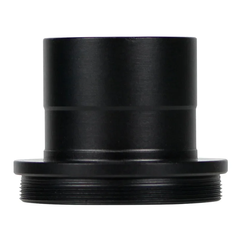 1.25 Inch to T2 (M42 x 0.75) Telescope to Camera T  mount Adapter Tube Ring Aluminum Alloy with M28.6 x 0.6mm Filter Thread