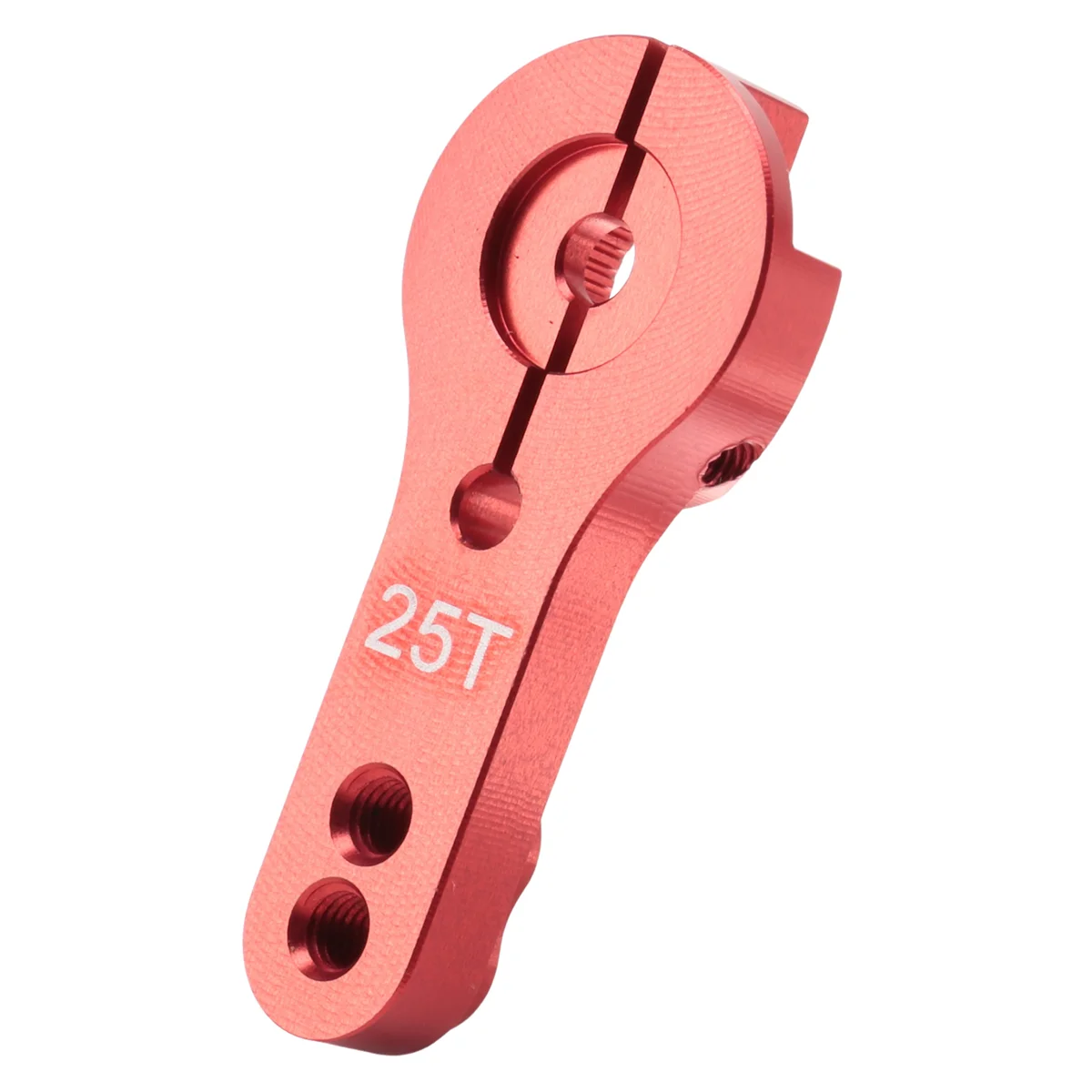 FLLF 6Pcs 25T Aluminum Servo Horn M3 threads Steering Arm High Torque Servos Motors Parts RC Car Plane Boat