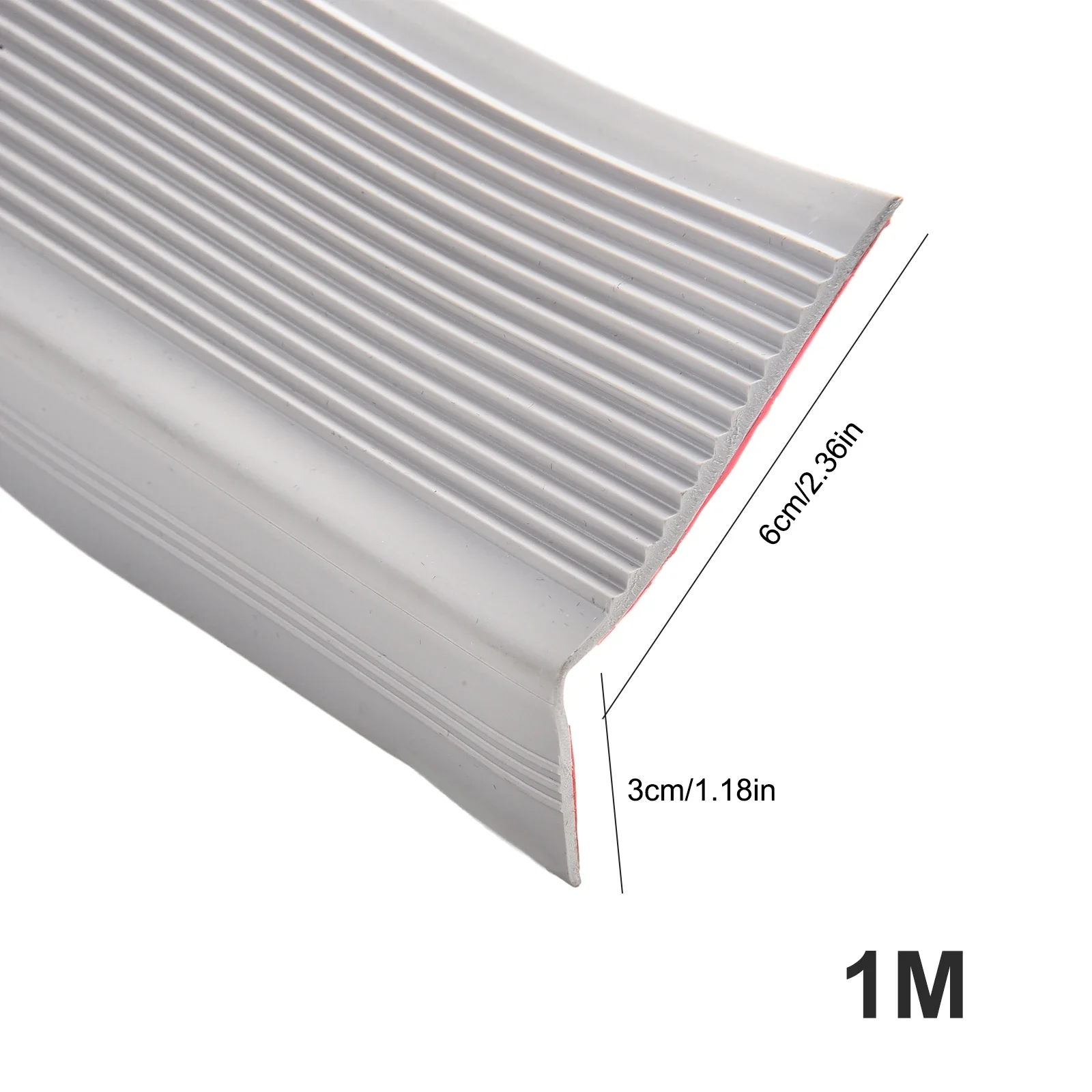 Bandes coordonnantes auto-adhésives imperméables, protecteur de bord d'escalier, garniture de bord d'escalier, bandes d'angle en PVC, accessoires chauds, 1m